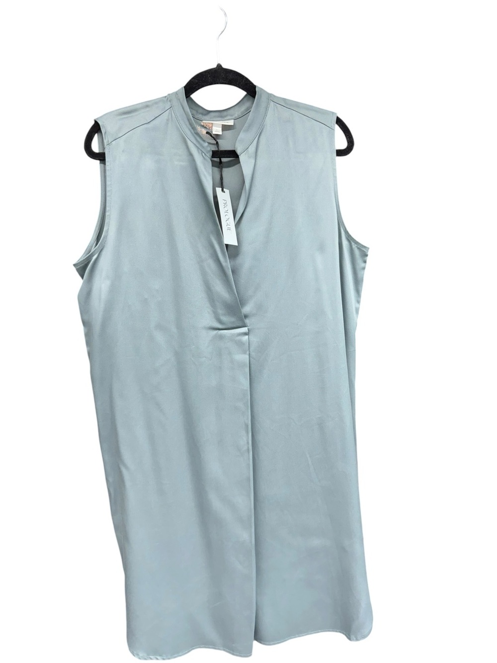 Prologue Sleeveless Light Blue Shift Dress